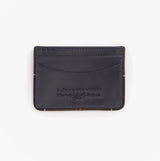 Barbour CHATTON LEATHER Mens Card Holder Navy/Classic
