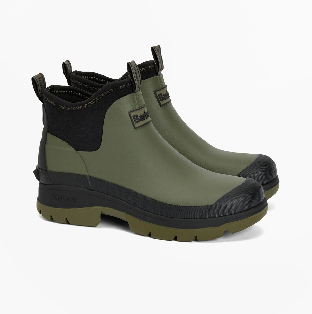 Barbour RIDGE Mens Wellies Uniform Green