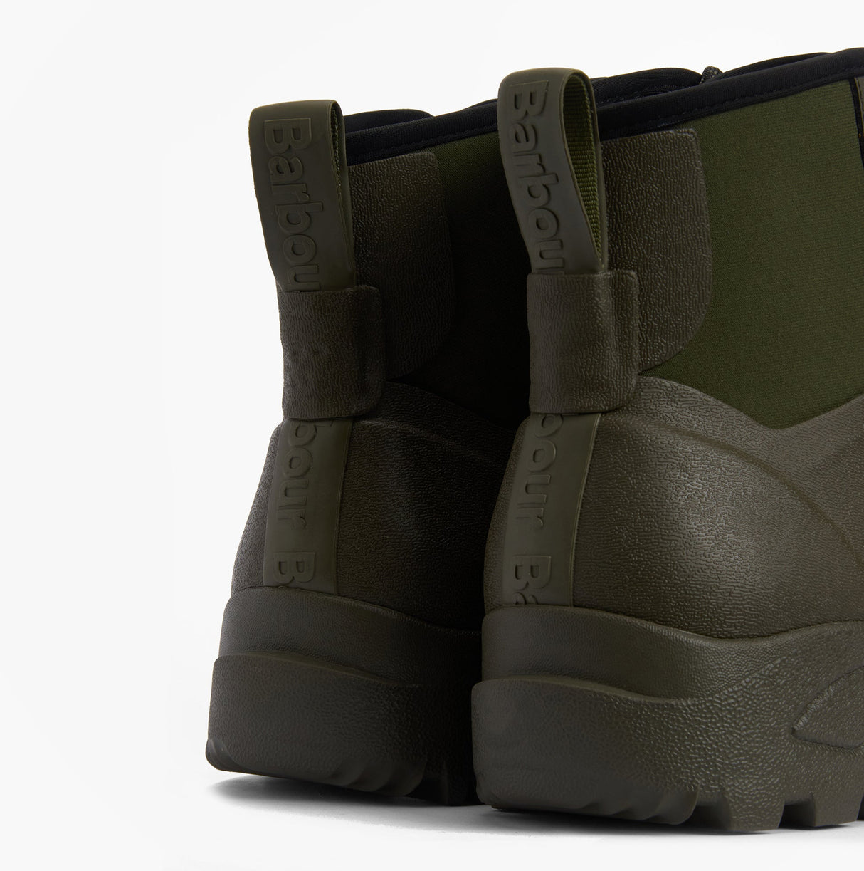 Barbour MARLOW Mens Lace Up Wellies Olive