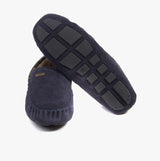 Barbour MONTY Mens Slippers Navy
