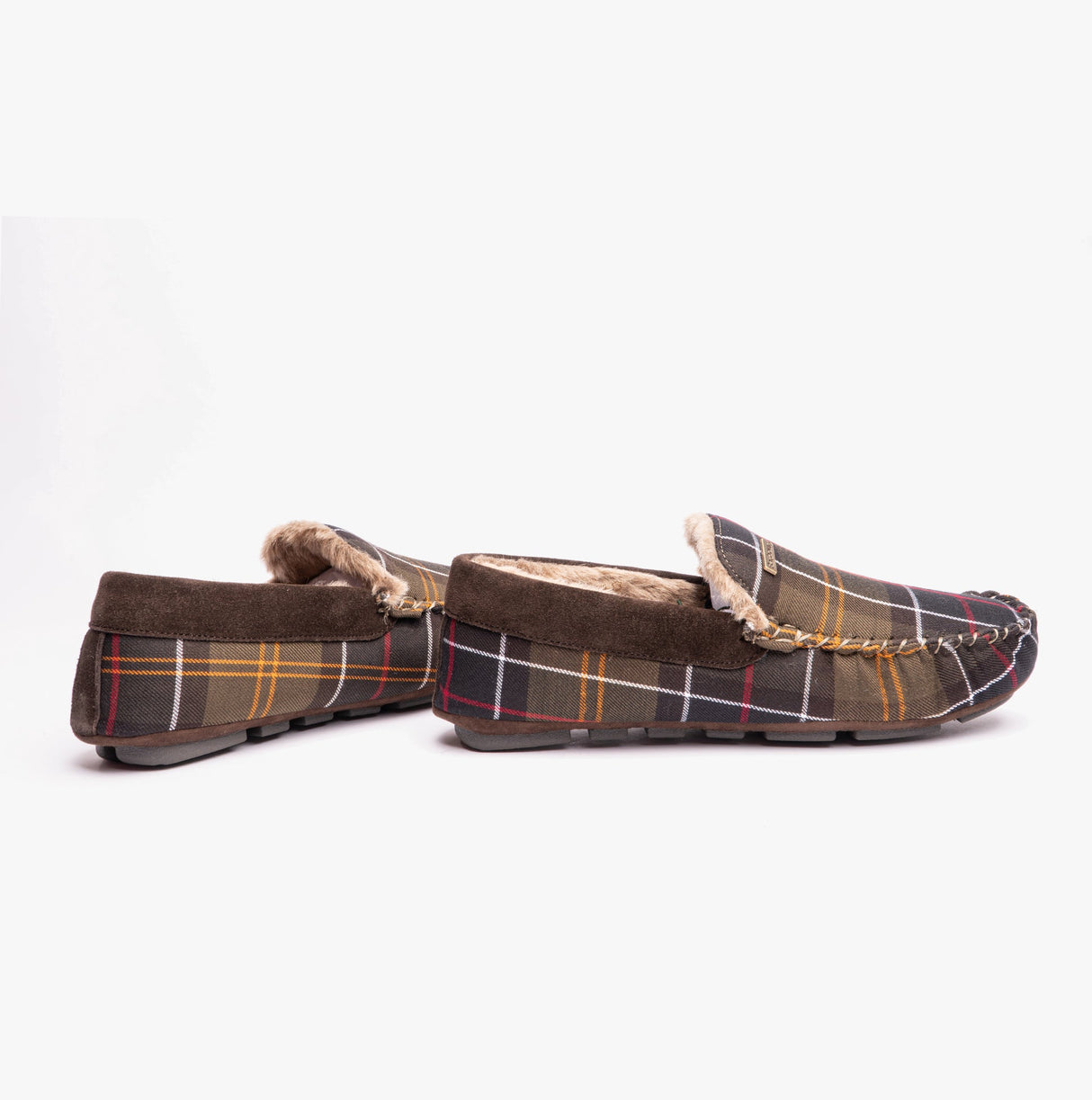 Barbour MONTY Mens Slippers Recycled Classic Tartan