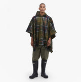 Barbour Mens TARTAN SHOWERPROOF PONCHO Classic Tartan