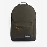 Barbour HIGHFIELD CANVAS BACKPACK Unisex Adults Canvas Backpack Navy/Olive