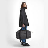 Barbour ARWIN CANVAS Unisex Adults Duffle Bag Charcoal/Ginger
