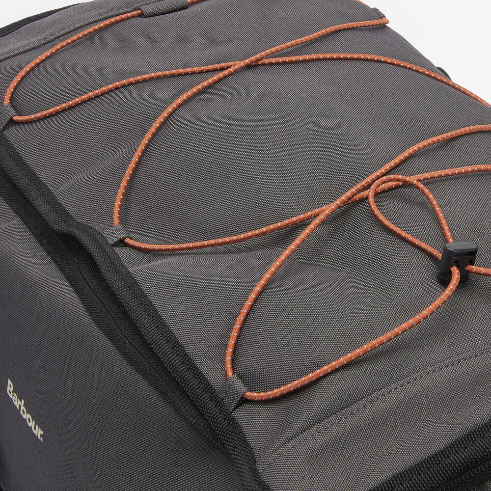 Barbour ARWIN CANVAS Unisex Adults Duffle Bag Charcoal/Ginger