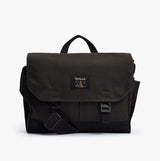 Barbour FIELD WAX Unisex Adults Messenger Bag Olive