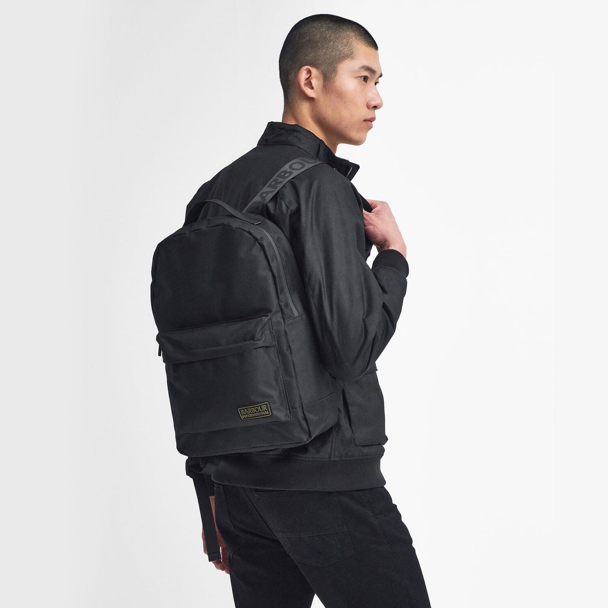 Barbour KNOCKHILL ESSENTIAL BACKPACK Unisex Adults Backpack Black