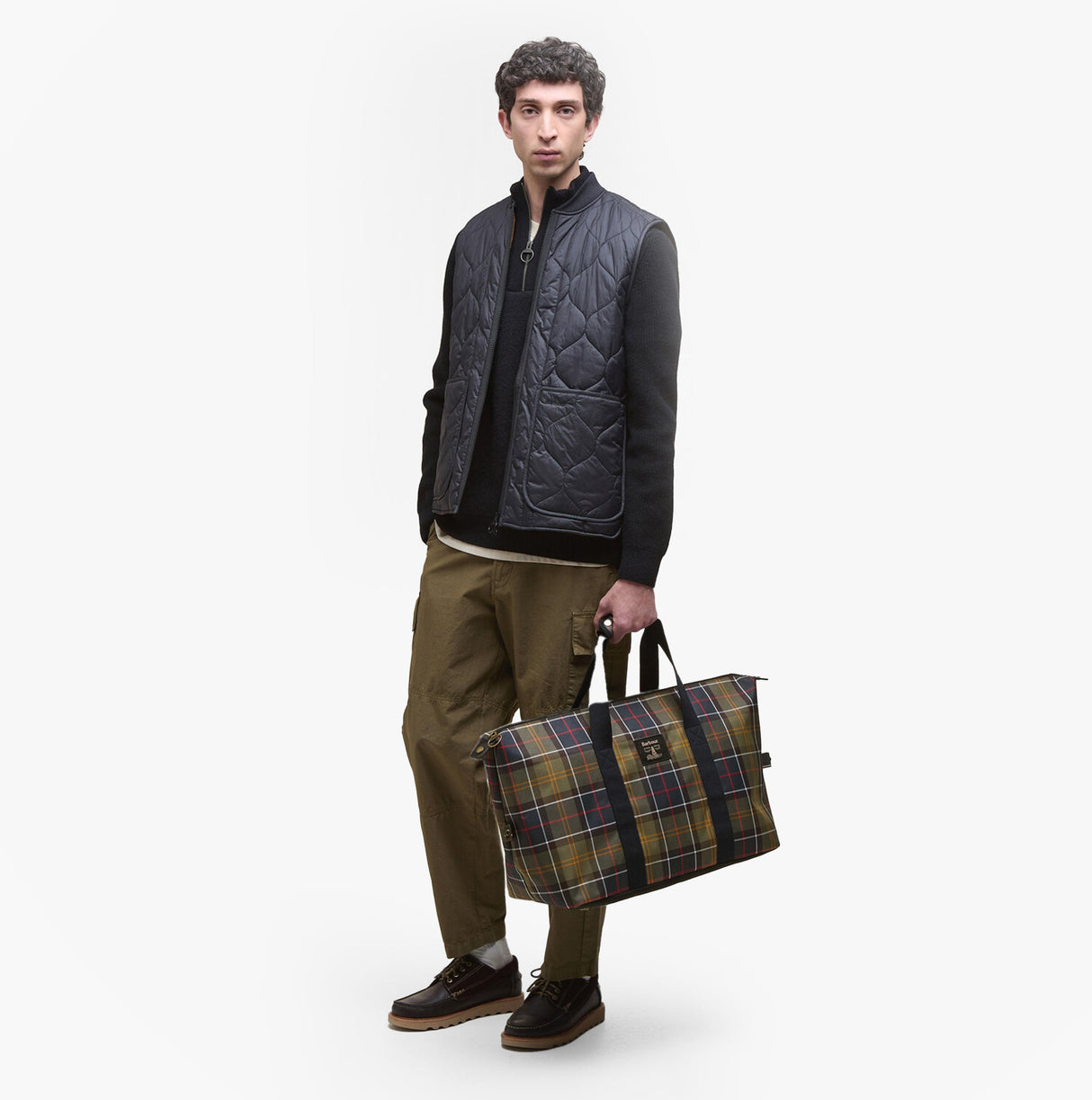 Barbour TORRIDON TARTAN Carry All Bag Classic Tartan