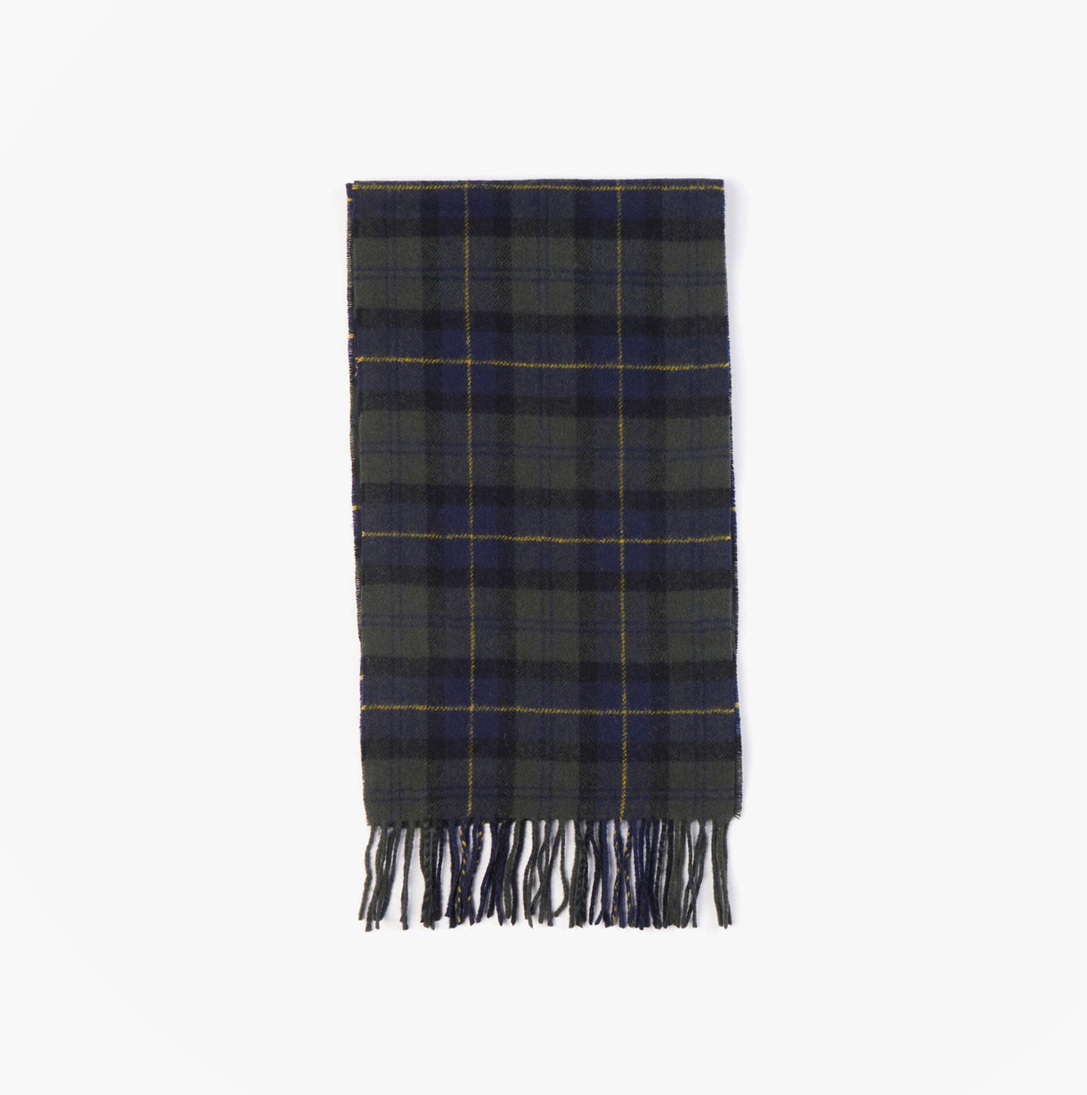 Barbour TARTAN LAMBSWOOL Mens Winter Olive Night