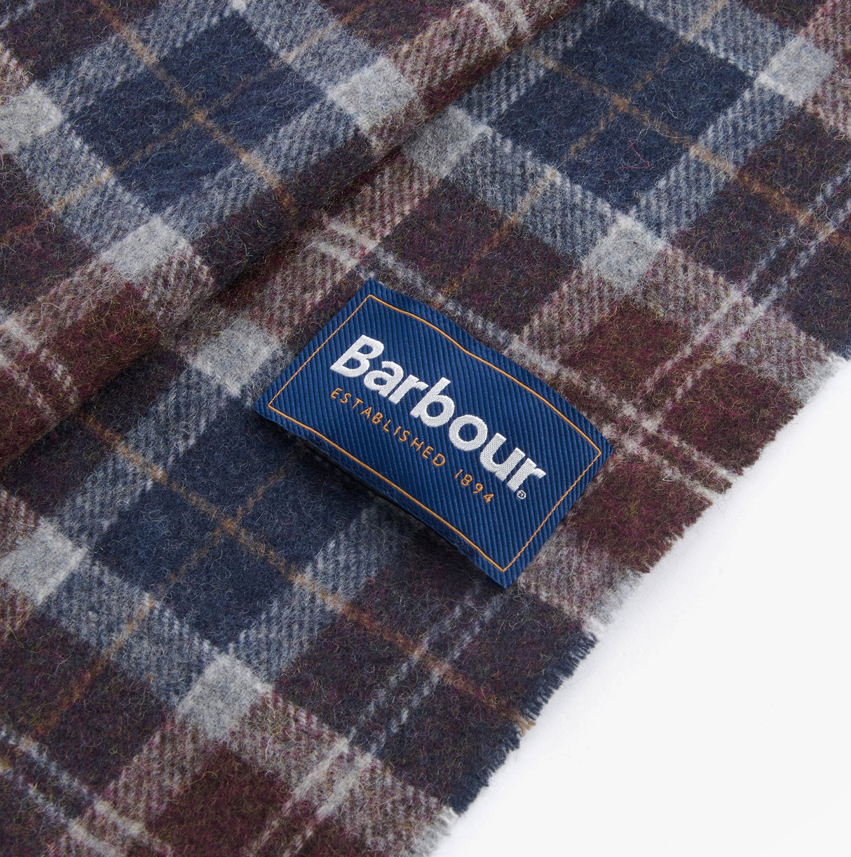Barbour TARTAN LAMBSWOOL Mens Winter Oak Tartan