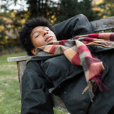 Barbour LAMBSWOOL TATTERSALL Scarf Unisex Adults Tawny Port