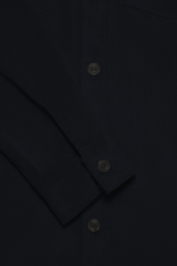 Bart Corduroy Overshirt - Black