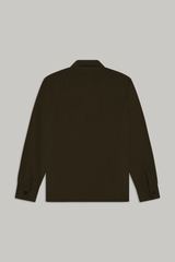 Bart Corduroy Overshirt - Dark Olive