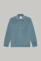 Bart Corduroy Overshirt - Blue