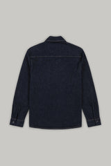 Bart Denim Button Overshirt - EverBlue