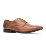 Base London SHILLING Mens Leather Derby Shoes Tan