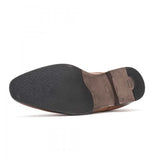 Base London SHILLING Mens Leather Derby Shoes Tan