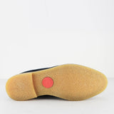 Base London PERRY Mens Burnished Suede Desert Boots Navy