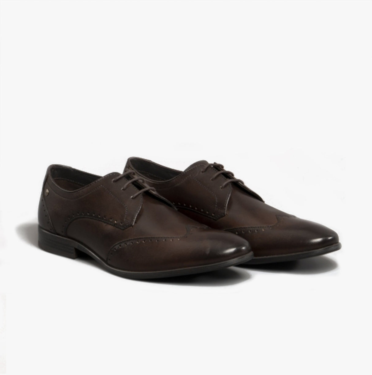 Base London BUCKINGHAM Mens Shoes Washed Brown