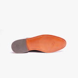 Base London SCRIPT Mens Leather Derby Shoes Brown