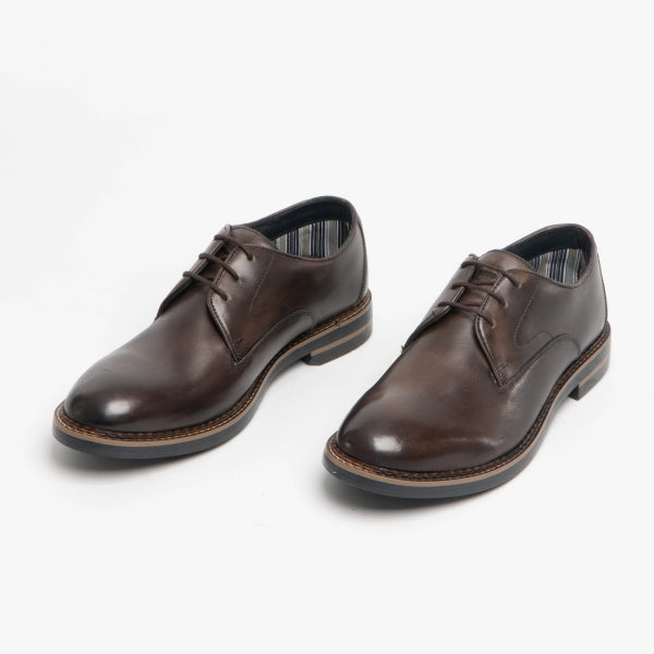 Base London WAYNE Mens Shoes Cocoa