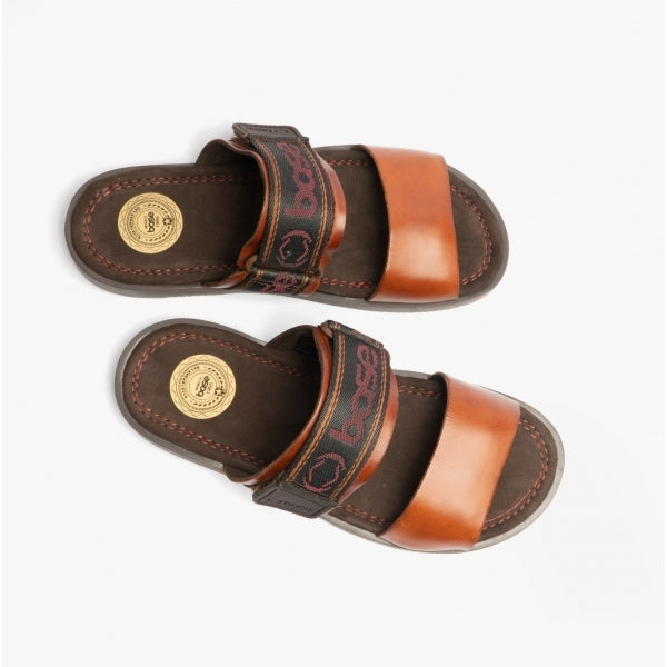Base London TANGIER Mens Sandals Tan