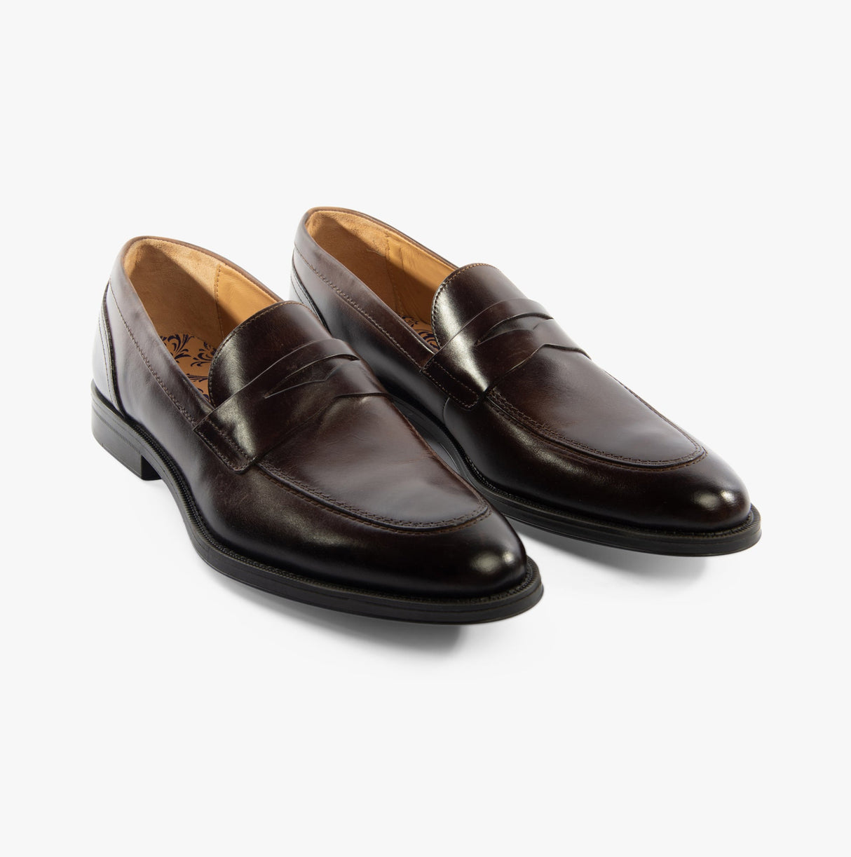 Base London KENNEDY Mens Shoes Dark Brown