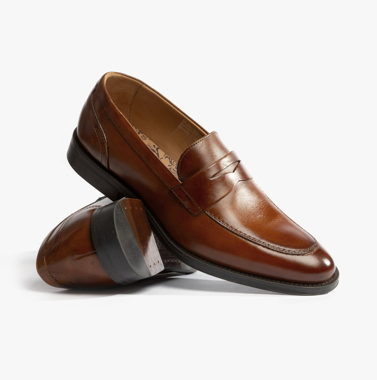 Base London KENNEDY Mens Shoes Burnt Tan