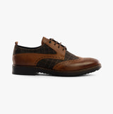 Base London NASHVILLE Mens Shoes Tan/Check