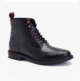 Base London DEALER Mens Boots Black