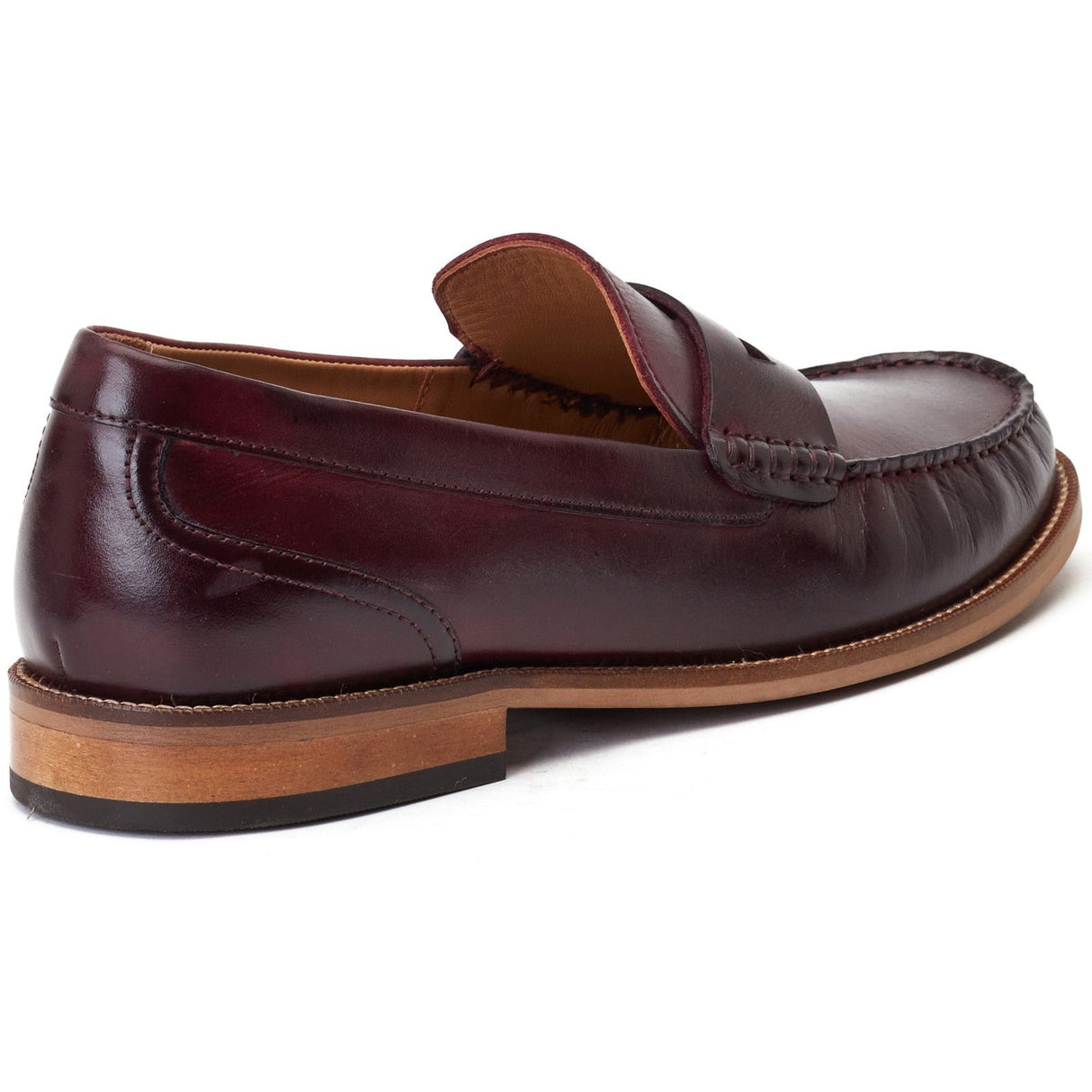 Base London GARFIELD Mens Shoes Wine