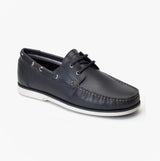 Base London STERN Mens Trainers Navy