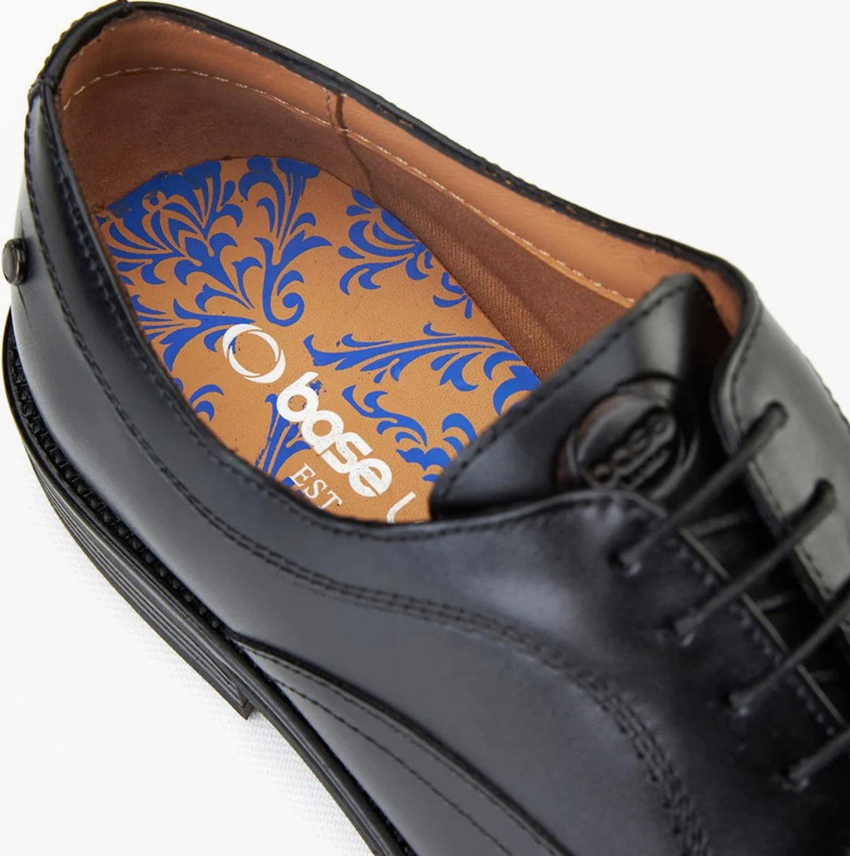 Base London LAPEL Mens Shoes Black