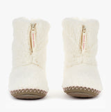 Bedroom Athletics MONROE Womens Faux Fur Boot Slippers Cream/Moonrock