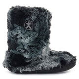 Bedroom Athletics COLE Womens Faux Fur Boots Black Wolf