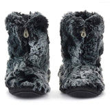 Bedroom Athletics COLE Womens Faux Fur Boots Black Wolf