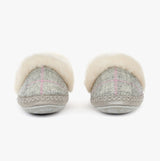 Bedroom Athletics DIANA Womens Moccasins Grey/Pink Check