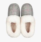 Bedroom Athletics DIANA Womens Moccasins Grey/Pink Check