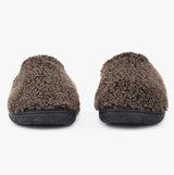 Bedroom Athletics GYLLENHAAL Mens Mule Slippers Washed Dark Chocolate