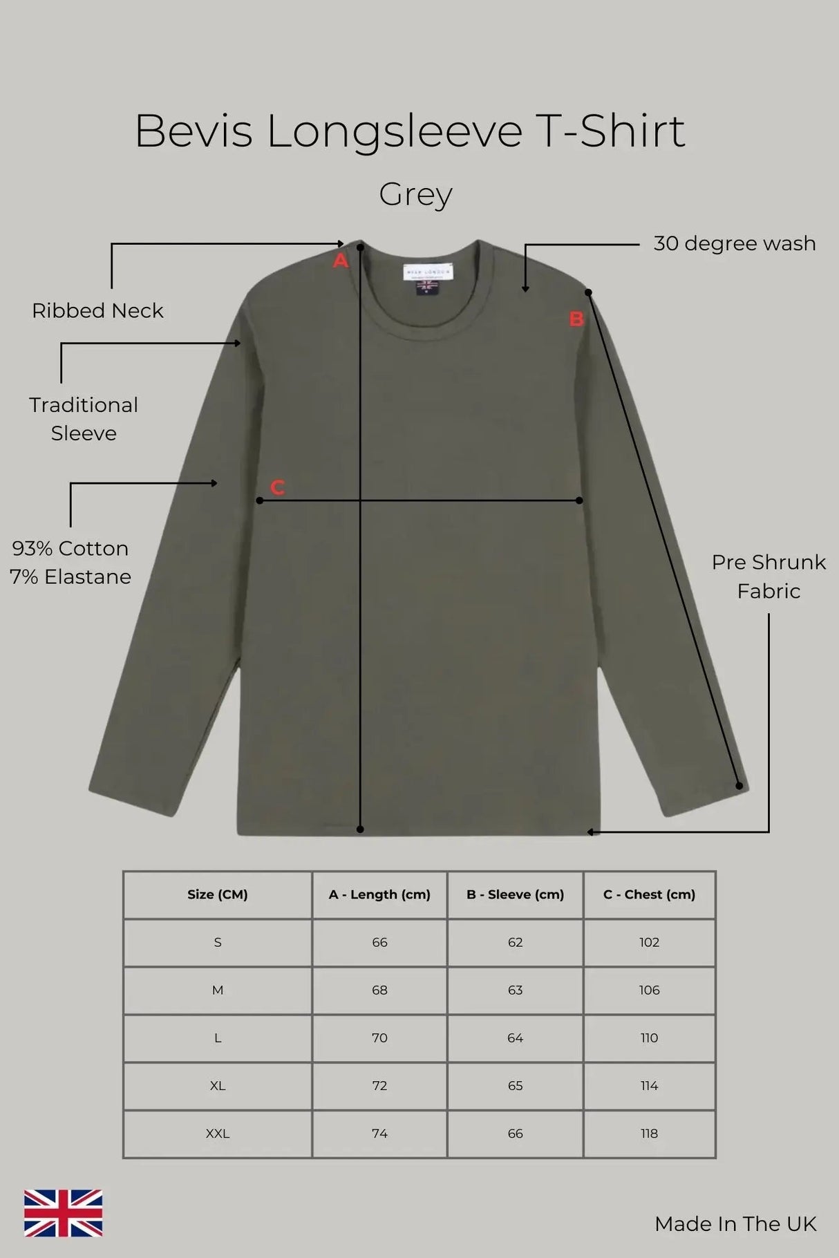 Bevis Long Sleeve Cotton T-shirt - Olive