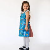 Wipeezee Apron - Child's size - Turquoise Sea Creatures