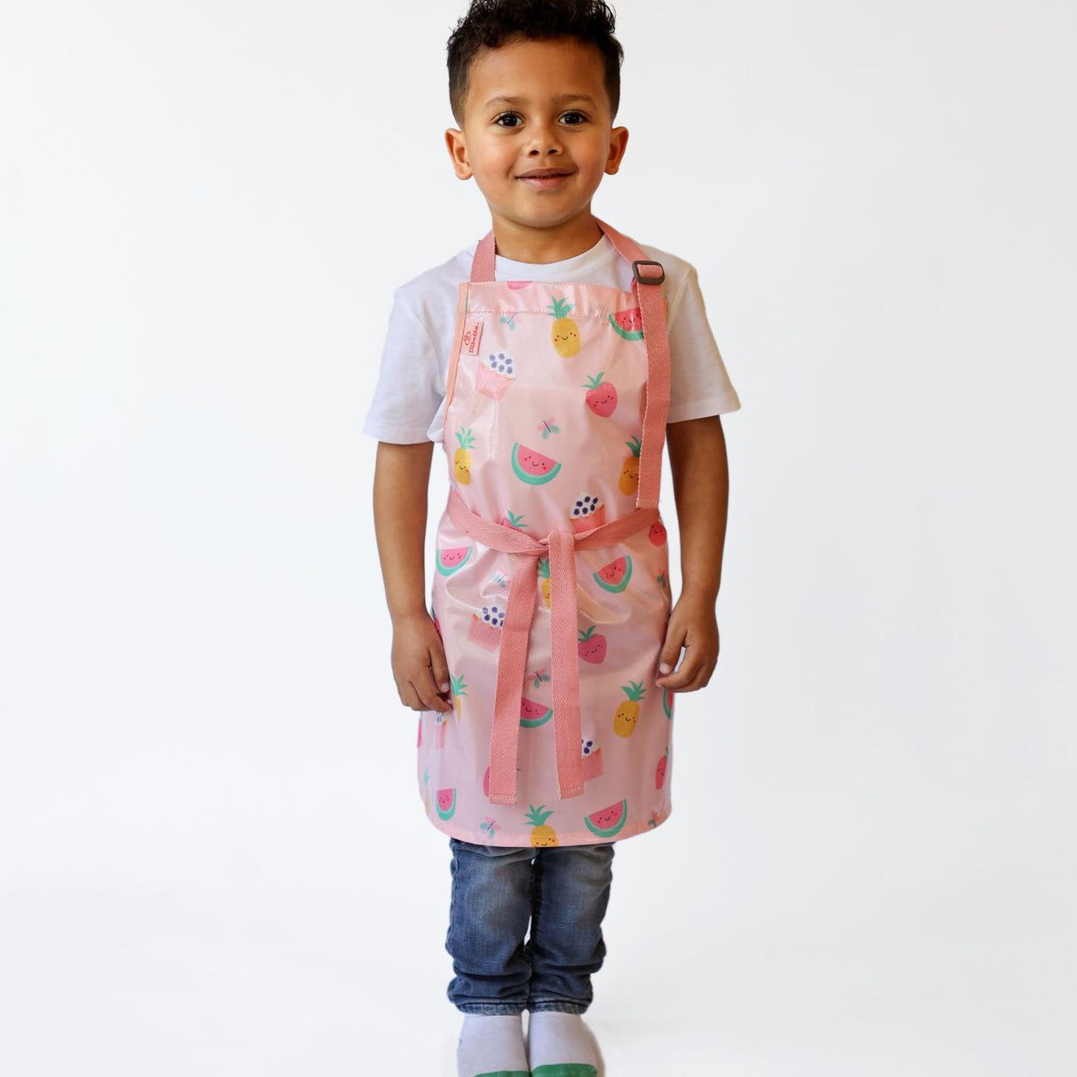 Wipeezee Apron - Child's size - Pink Yummy Treats