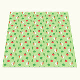 Wipeezee Splash Mat - Green Bunny & Veg