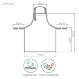 Wipeezee Apron - Child's size - Pink Yummy Treats