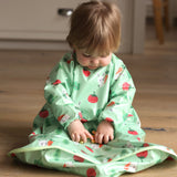 Wipeezee Coverall Bib - Green Bunny & Veg