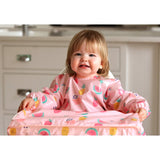 Wipeezee Coverall Bib - Pink Yummy Treats