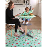 Wipeezee Coverall Bib - Green Bunny & Veg