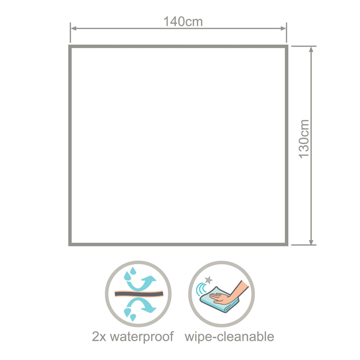 Wipeezee Splash Mat - Pink Yummy Treats