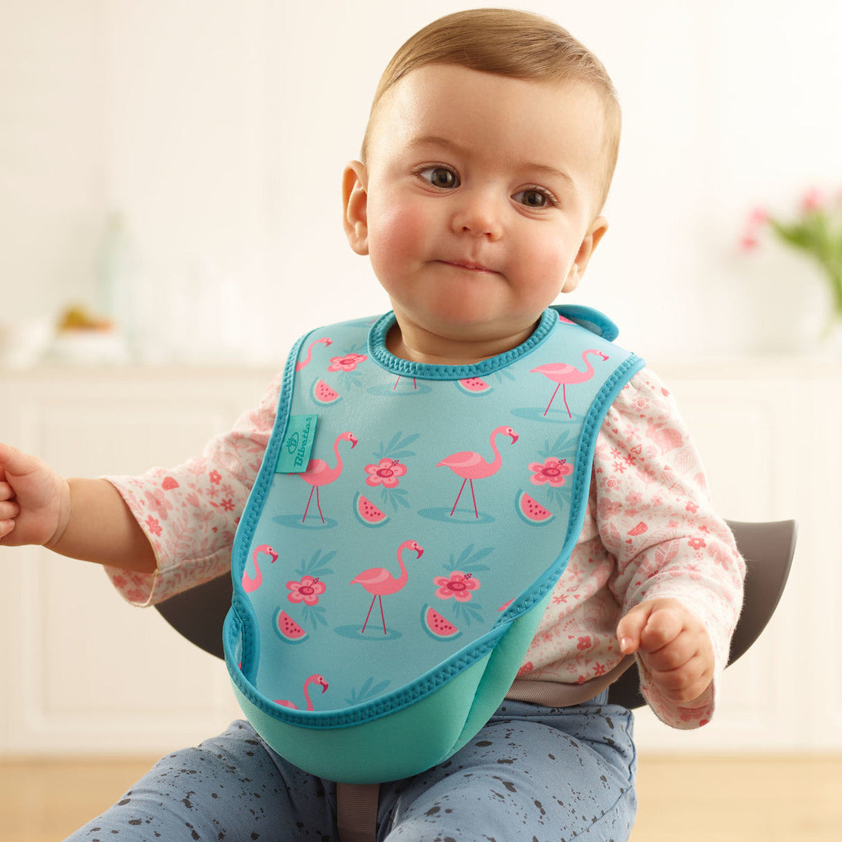 Weaning Bib - Flamingos UltraBib
