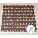 Wipeezee Splash Mat - Grey Happy Fruit